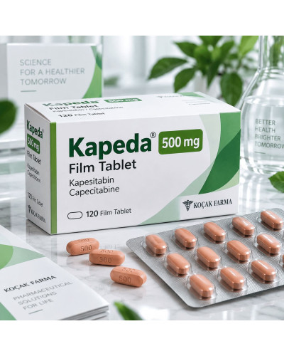 Капеда (Kapeda) Капецитабін 500 мг №120 — Koçak Farma, Туреччина