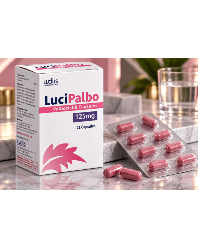 Ібранс 125 мг (Ibrance, Palbociclib) — Палбоцикліб 125 мг, 21 капсула