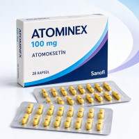 Страттера Атомінекс (атомоксетин) 100 мг, капсули №28 — Sanofi