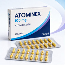 Страттера Атомінекс (атомоксетин) 100 мг, капсули №28 — Sanofi