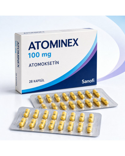 Страттера Атомінекс 100 мг №28 — атомоксетин, Sanofi