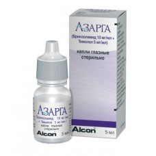 Азарга® крап. очн. 10 мг/мл + 5 мг/мл 5 мл