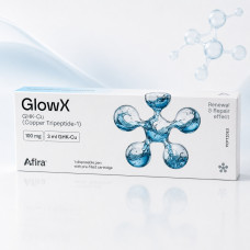 GlowX GHK-Cu 100 мг / 3 мл Afira — Copper Tripeptide-1