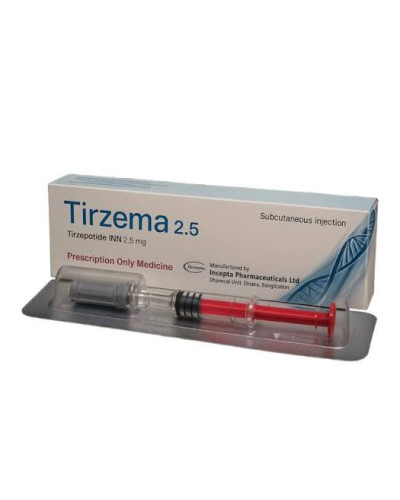 Тірзема (тирзепатид) 2,5 мг