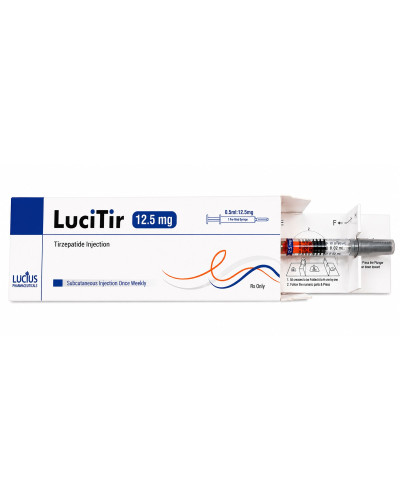 LuciTir (тирзепатид) 12,5 мг — попередньо наповнений шприц 0,5 мл