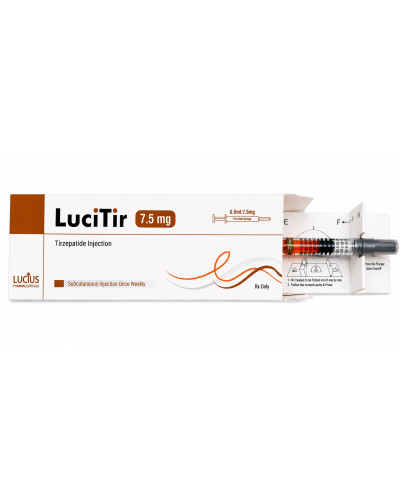 LuciTir (тирзепатид) 7,5 мг — попередньо наповнений шприц 0,5 мл