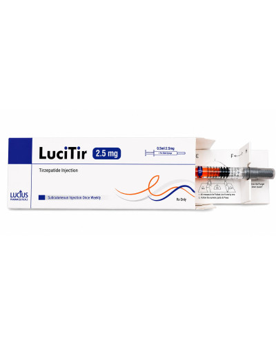 LuciTir (тирзепатид) 2,5 мг — попередньо наповнений шприц 0,5 мл