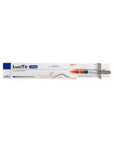 LuciTir (тирзепатид) 2,5 мг — попередньо наповнений шприц 0,5 мл