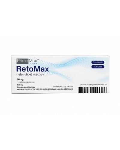 RetoMax Ретатрутид 30 мг — мультидозова ін’єкційна ручка